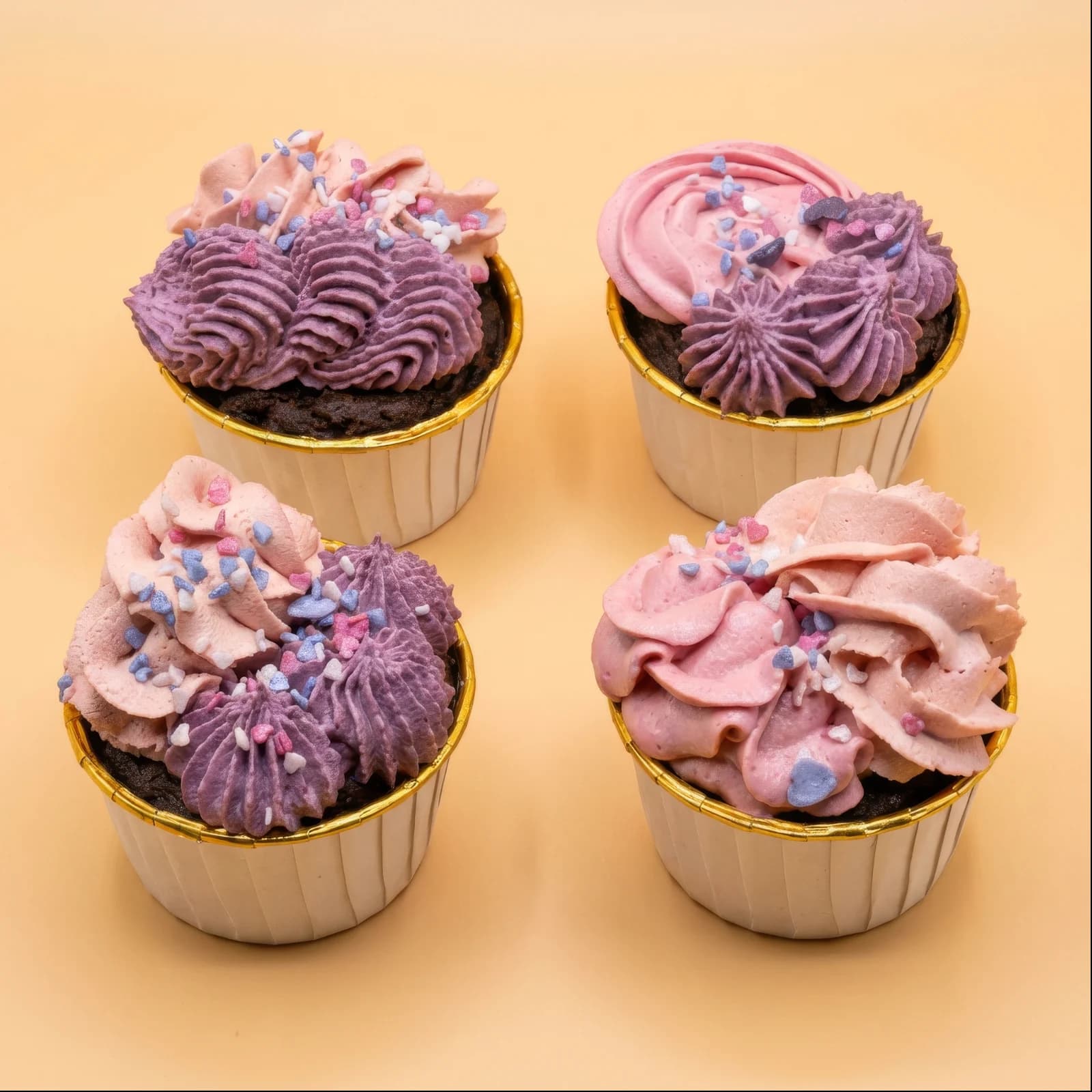 Boks muffinek: Czekoladowa Malina