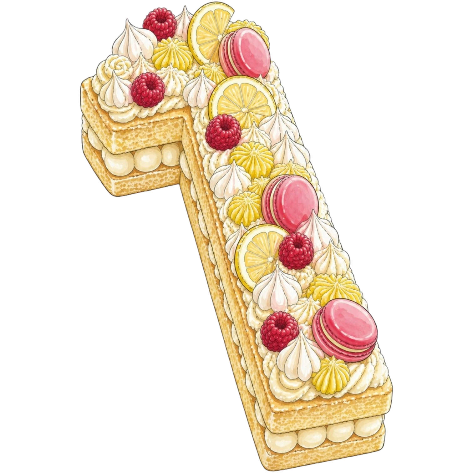 Tort-cyferka